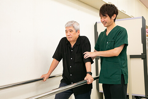 一人ひとりに合わせたリハビリテーション
